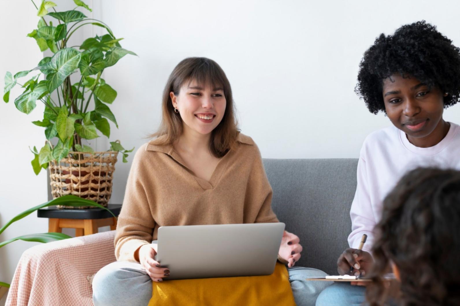 Financial advisor reviewing personalized investment strategy with client
